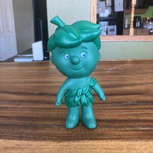 Vintage Little Sprout Jolly Green Giant Advertising Vinyl Toy Figure 6.5”